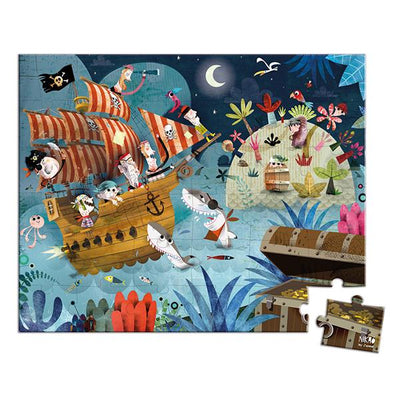 Janod Treasure Hunt Puzzle | Pirates puzzle