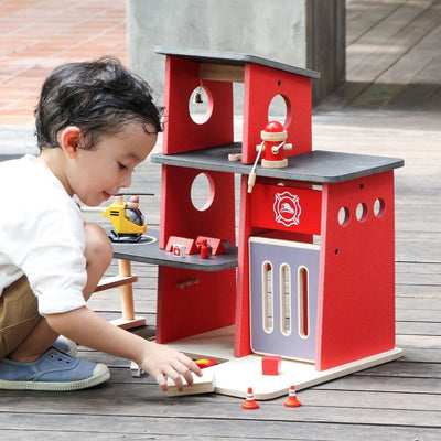 Plan Toys Fire Station | Plan Toys