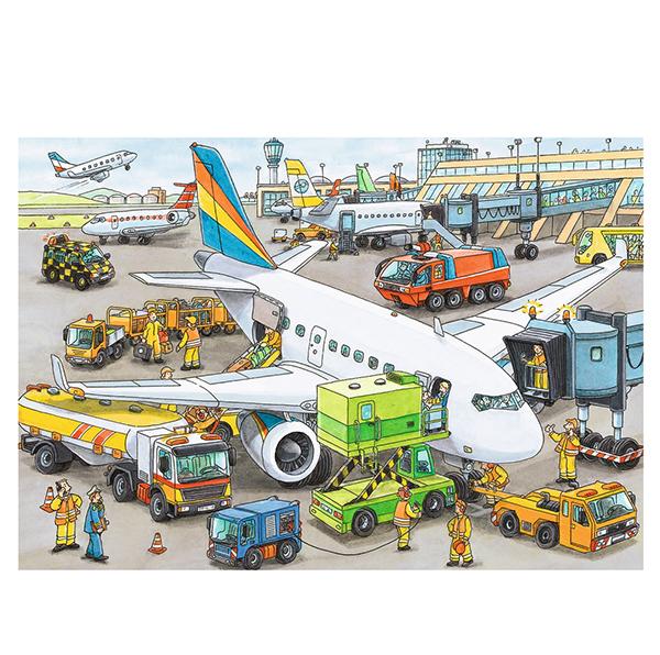 Busy Airport Puzzle 35 pc | Ravensburger puzzles |  Lucas loves cars