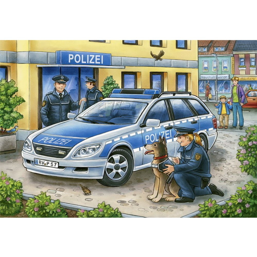Police and Firefighter Puzzle 2 x 12 | Ravensburger