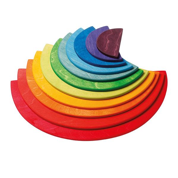 GRIMMs Semicircle Rainbow colour | Grimms |  Lucas loves cars