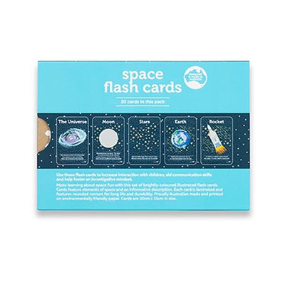 Flash Cards Space | Two Little Ducklings