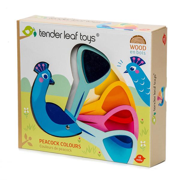 Peacock Colours | Tender Leaf Toys | Lucas loves cars