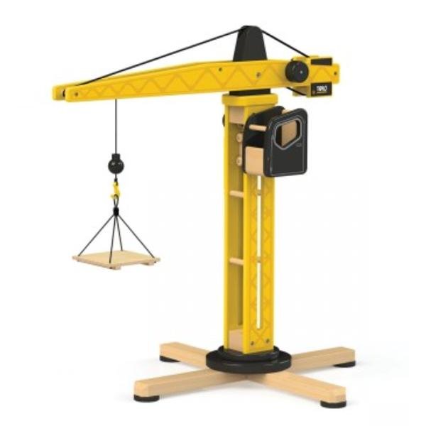 Tidlo Construction Crane |  wooden toy crane | Tidlo