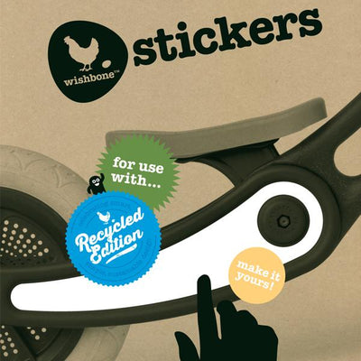 Wishbone Bikes Stickers | Wishbone Recycled Edition Bike |  Lucas Loves Cars