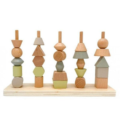 Astrup Wooden Stacking Shape Tower | Astrup