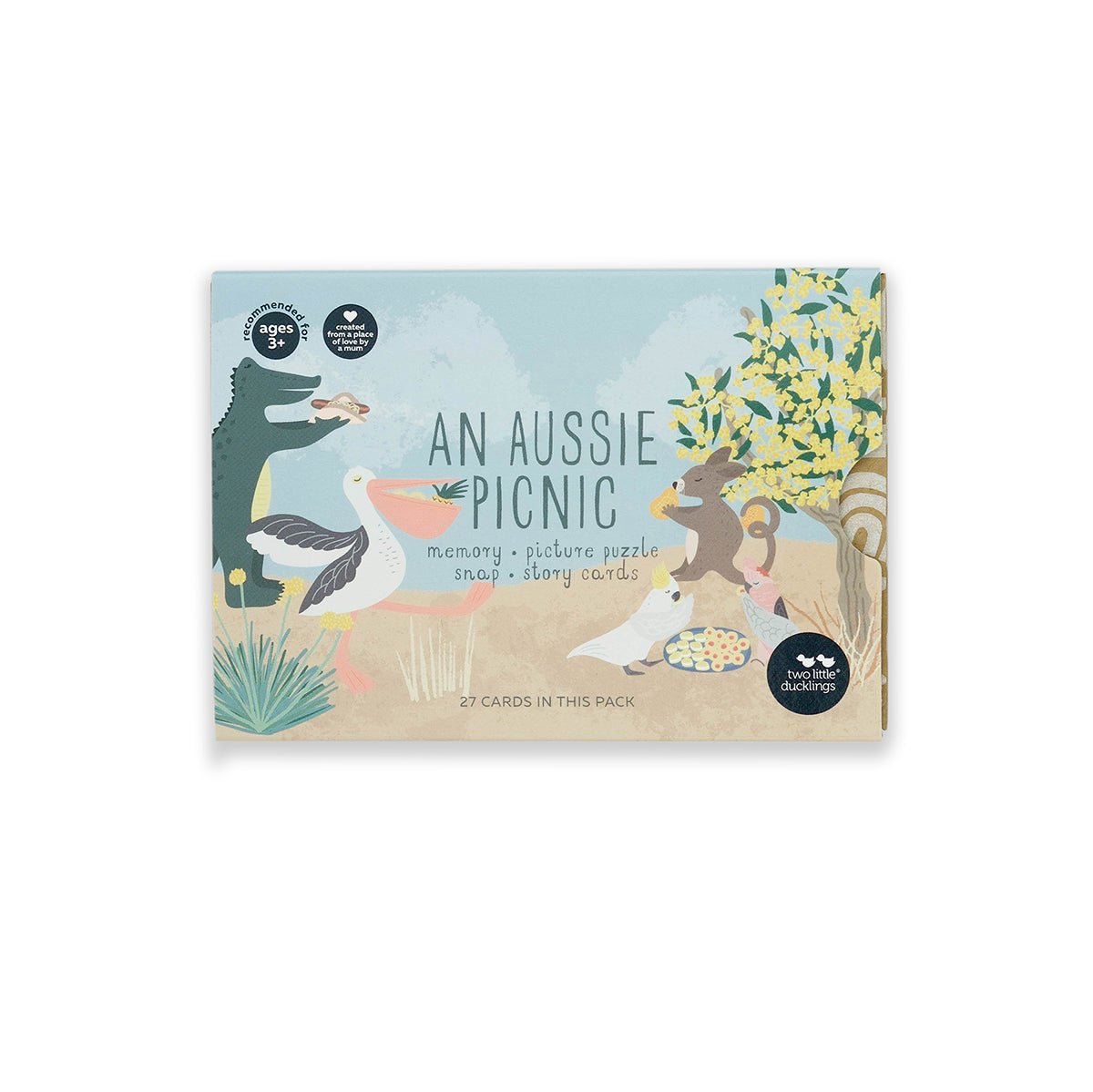 An Aussie Picnic Memory Game | Two Little Ducklings