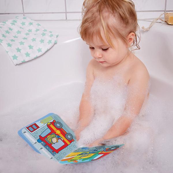 Bath book Fire fighter   | kids bath books 