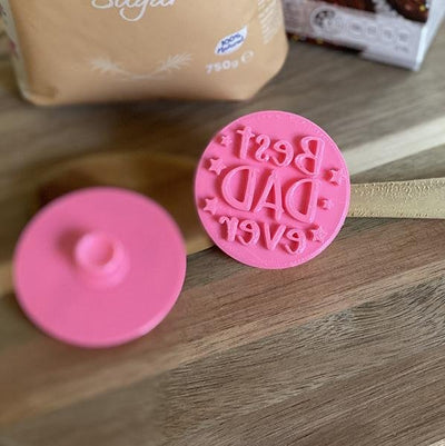 Cookie Stamp Best Dad Ever | Sweet Themes