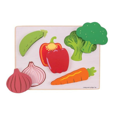 Big Jigs Lift and See Puzzle Vegetables | BigJigs