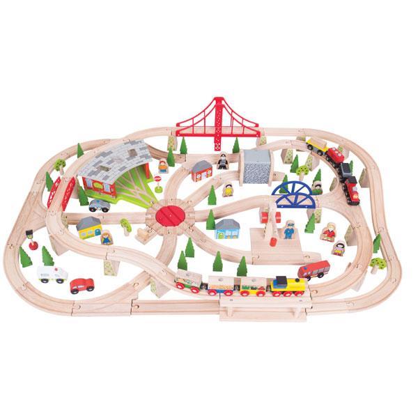 BigJigs Rail | Freight Train set | Wooden toys | Lucas loves cars