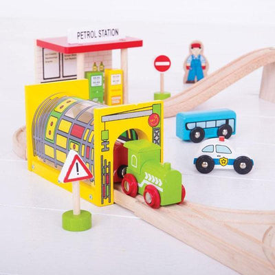 Big Jigs Rail Transportation Wooden Train set | Big Jigs Wooden train toys | Lucas loves cars