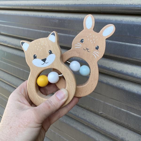 Giant Fillable Rattle BigJigs Wooden Rattle – Lucas loves cars
