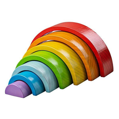 Wooden Stacking Rainbow Small | BigJigs