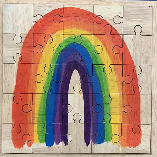 Papoose Bright Rainbow Puzzle | Papoose