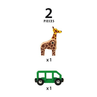 Brio Wagon and Giraffe | Brio