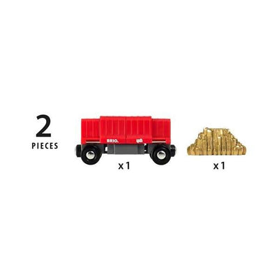 Brio Wagon Gold Cargo | Brio