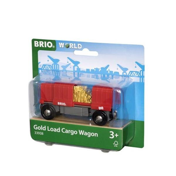 Brio Wagon Gold Cargo | Brio