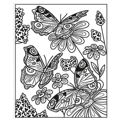Magic painting book | Butterflies books  
