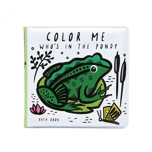 Bath book Who's in the pond | Wee Gallery