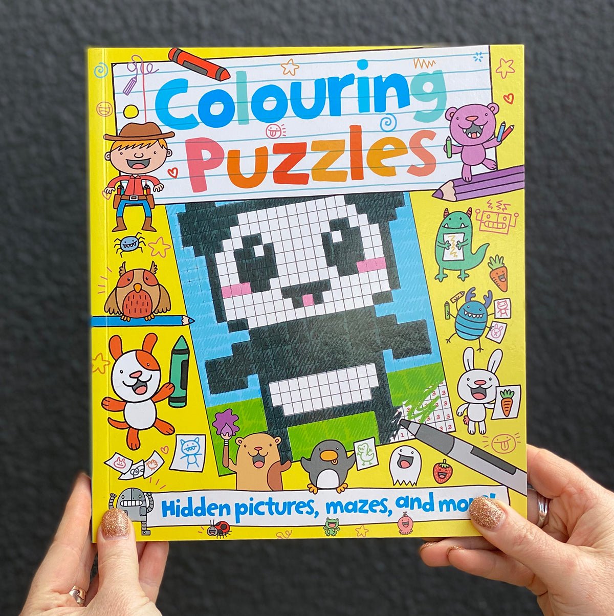 Colouring Puzzles book | Books
