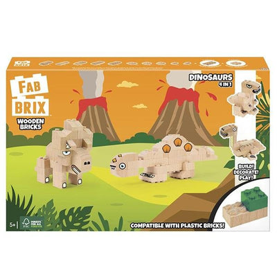 FabBrix Dinosaurs | FabBrix Wooden Bricks