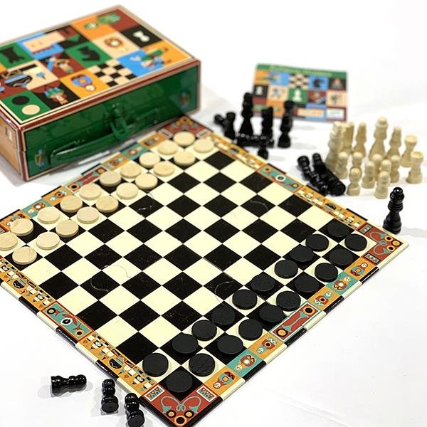 Chess and Checkers case | Djeco