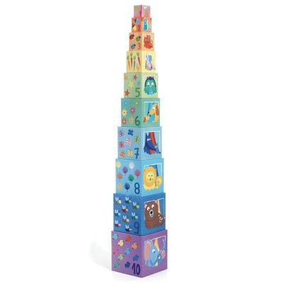 Djeco Rainbow stacking blocks | Djeco