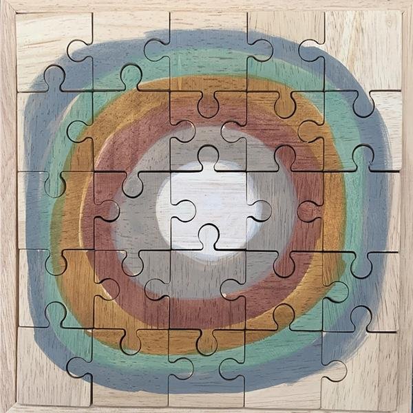 Papoose Earth Moon Puzzle | Papoose