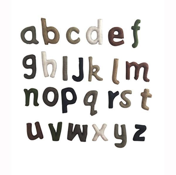 Papoose Felt Alphabet Lowercase | Papoose