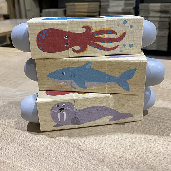 Wooden fidget spinner toy | fidget travel toys