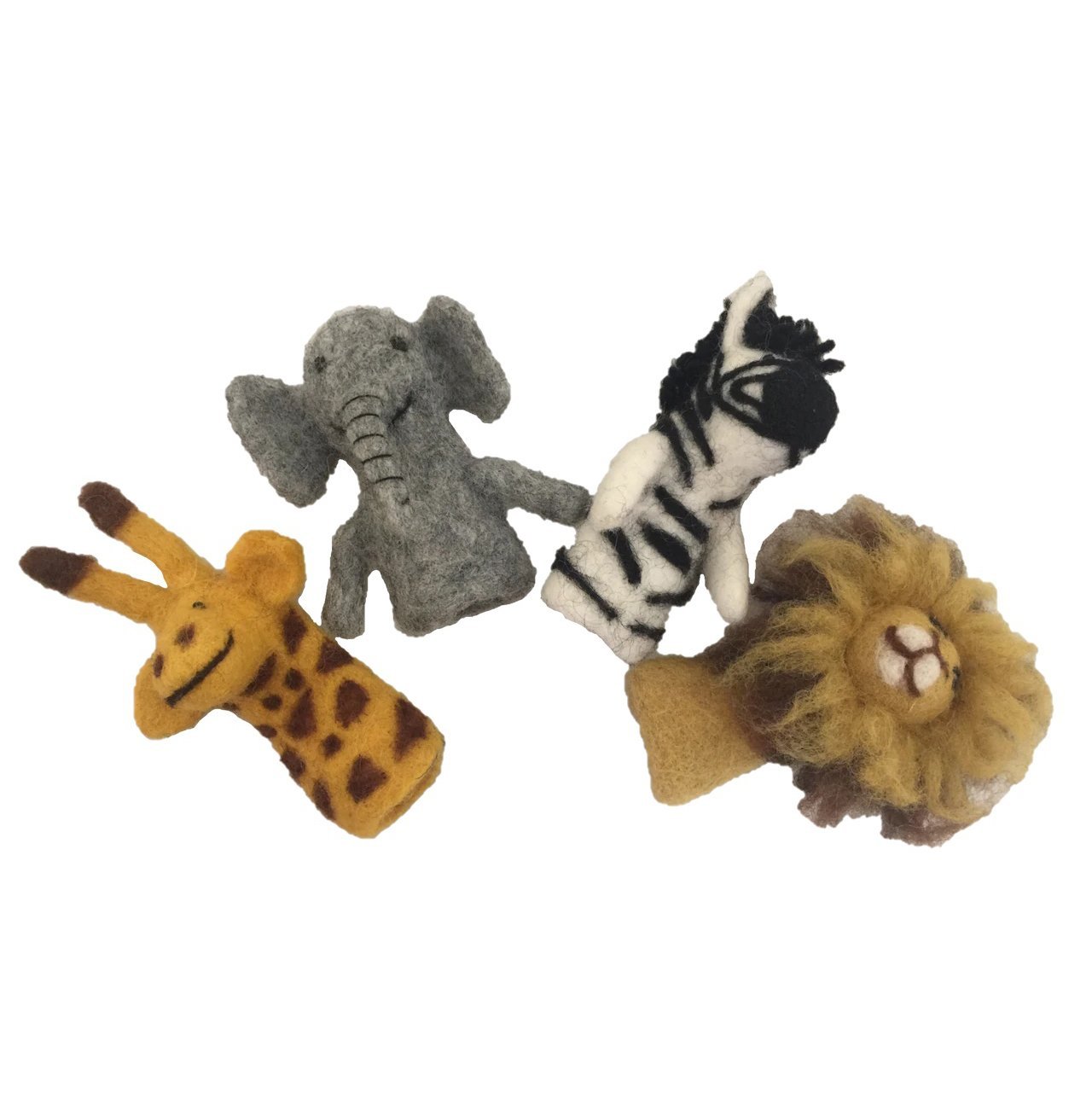 Papoose Finger Puppets African animals | Papoose