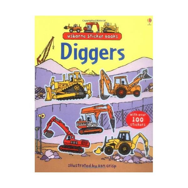 First Sticker book Diggers | Books