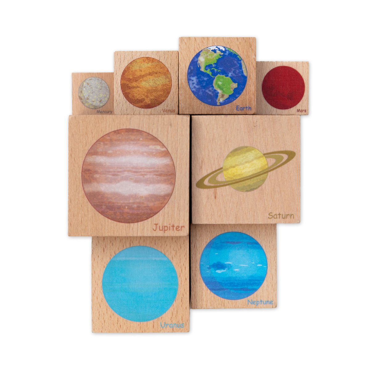 Playing with Planets Blocks | Freckled frog