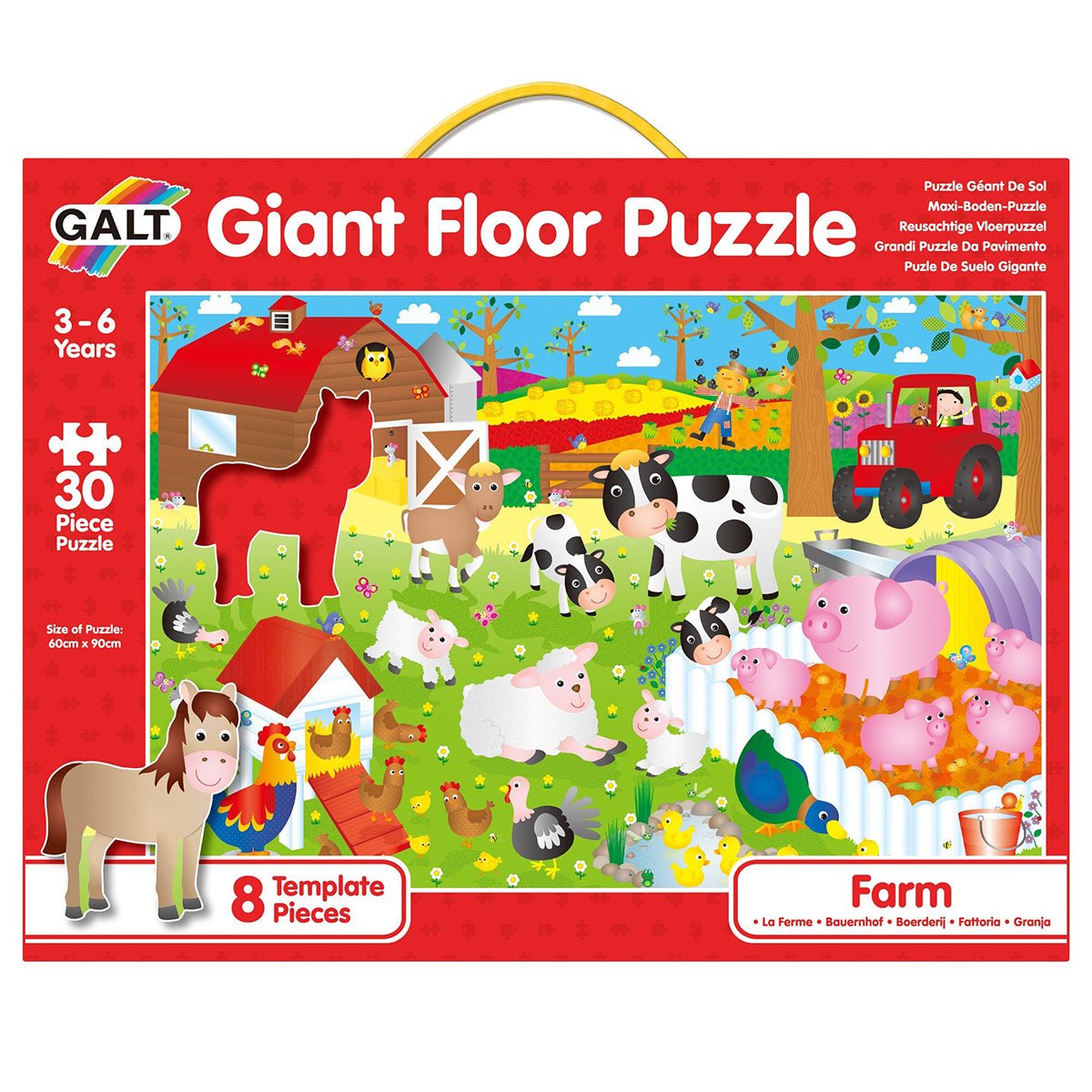 Giant Floor Puzzle Farm | Galt