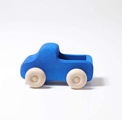 Grimms Blue truck toy | Grimms wooden toys | Lucas loves cars 