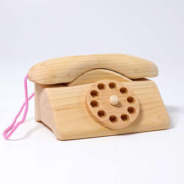 Grimms wooden telephone toy | Grimms telephone |  Wooden phone toy