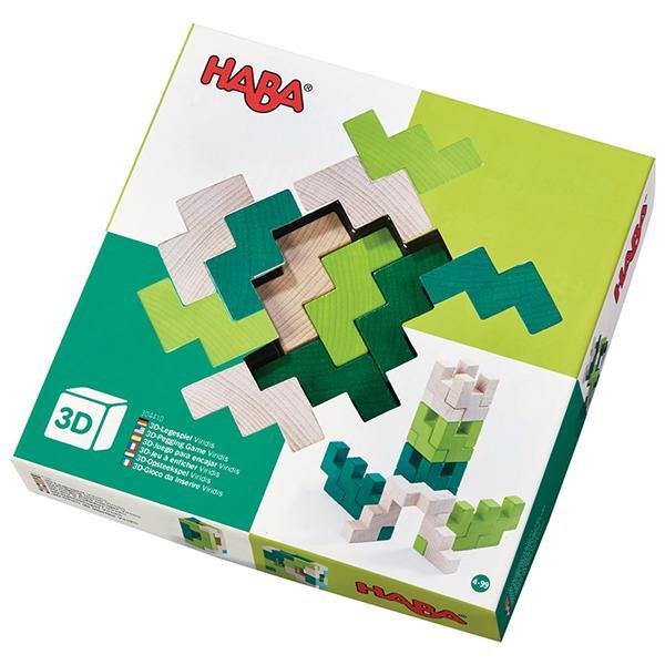 Haba 3D Wooden blocks – Lucas loves cars