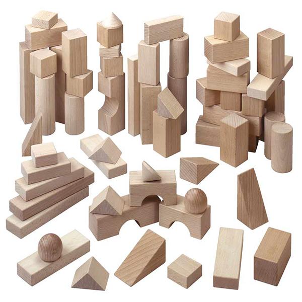  Haba Natural Large Blocks Set | Wooden block set | Lucas loves cars 