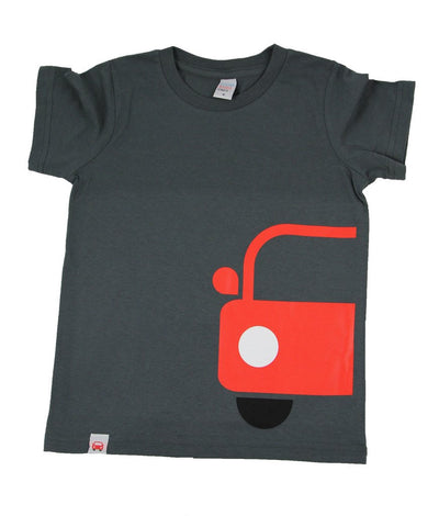 T-shirt. Half car | Lucas Loves Cars