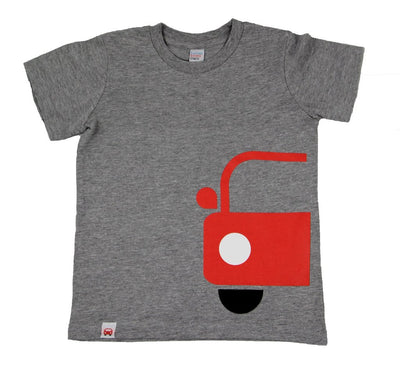 T-shirt. Half car | Lucas Loves Cars