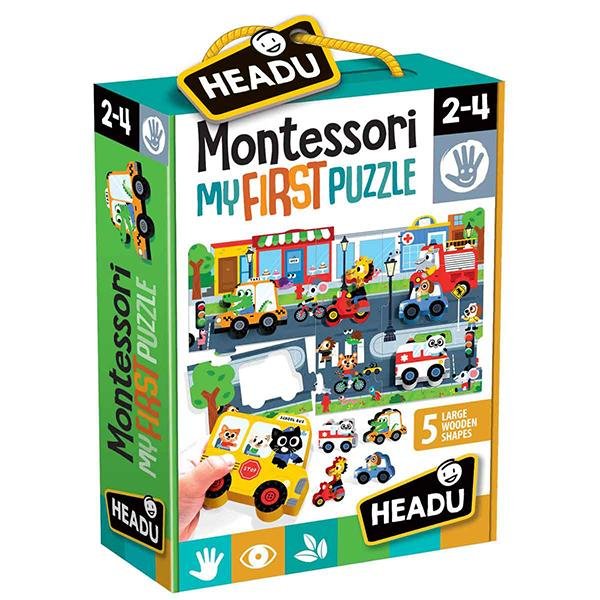 Headu Montessori First Puzzle The City | Headu