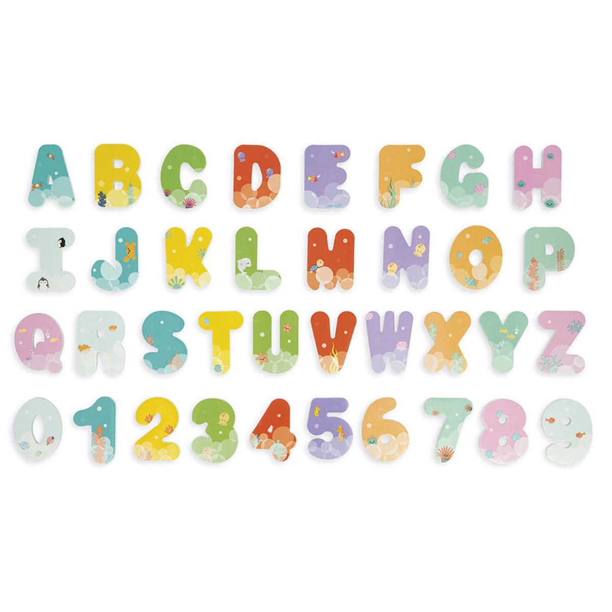 Janod Bath Time Number and Letters | Janod