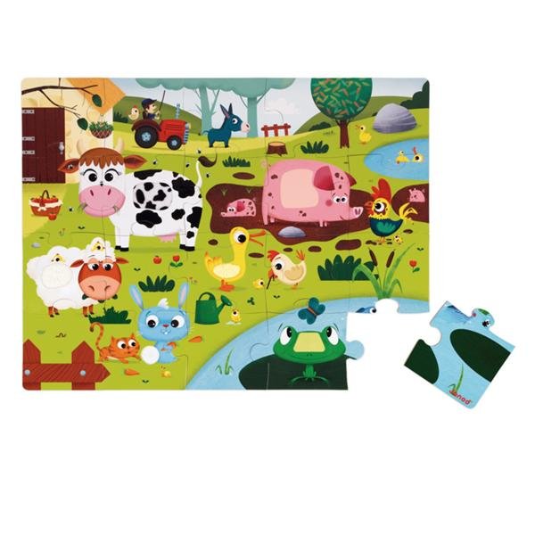 Janod Tactile Puzzle Farm | Janod