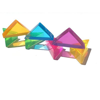 Papoose Lucite Triangles Large | Papoose