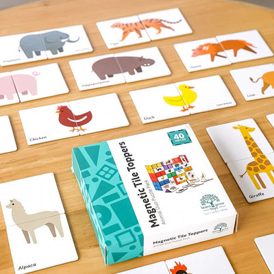 Learn and Grow Tile Topper Animals | Learn and Grow