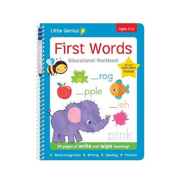 Little Genius Write and Wipe First Words | Little Genius