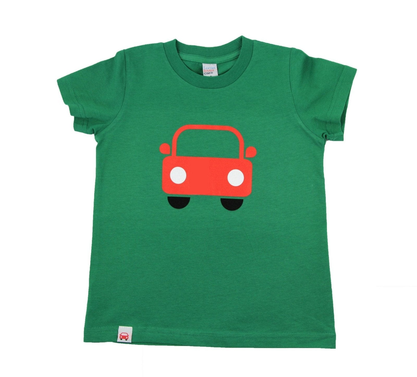 T-shirt. Little red car | Lucas Loves Cars