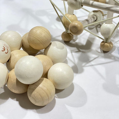 Baby Beads Rattle Natural | Manhattan Toy Company