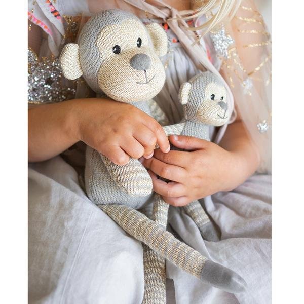Glitter Monkey soft toy Nana Huchy soft glitter monkey – Lucas